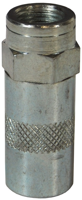 GWHC-FF by Dixon Valve | Grease Whip Hose Coupler | 1/8" Female NPT | Full Flow | Zinc Plated Steel