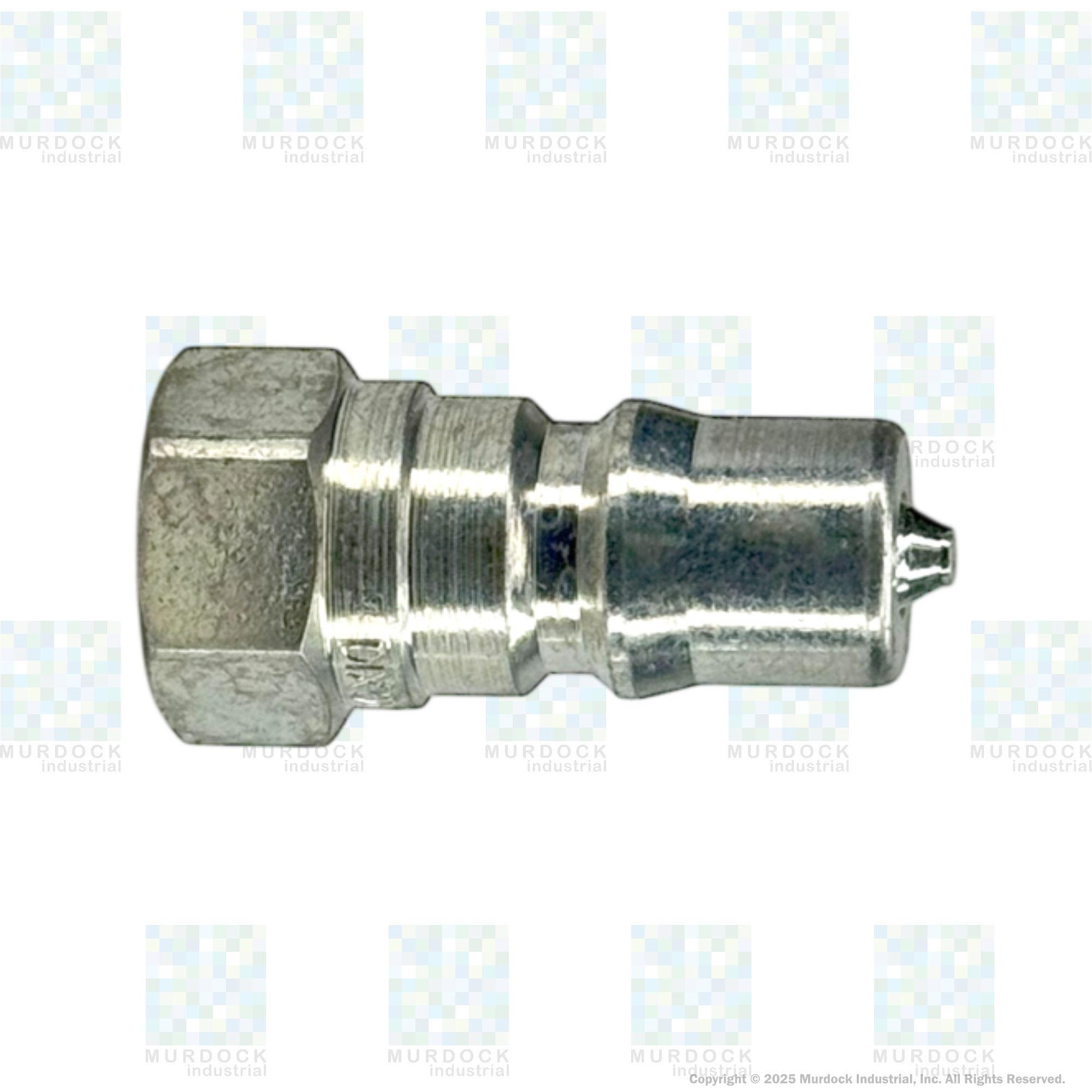 H1F1 by Dixon Valve | Hydraulic Quick Disconnect Coupling | H-Series | 1/8" Female NPTF x 1/8" ISO-B Interchange | Plug | Steel