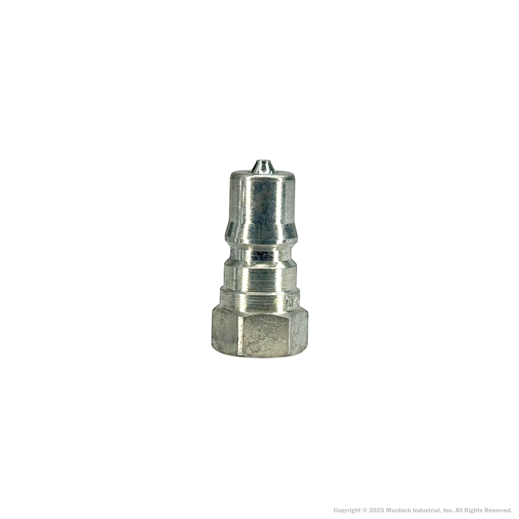 H3F3 by Dixon Valve | Hydraulic Quick Disconnect Coupling | H-Series | 3/8" Female NPTF x 3/8" ISO-B Interchange | Plug | Steel
