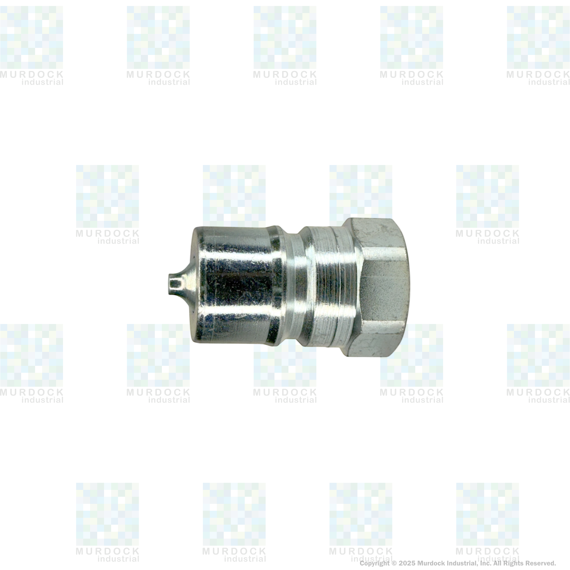H4F4 by Dixon Valve | Hydraulic Quick Disconnect Coupling | H-Series | 1/2" Female NPTF x 1/2" ISO-B Interchange | Plug | Steel