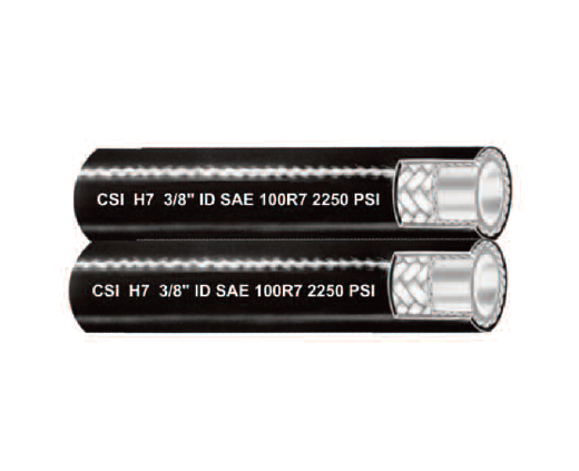 1/2" H7TL by Couplamatic | Twin Line | Thermoplastic Hydraulic Hose | Polyester Braid | SAE 100R7 | 1/2" ID | 250ft