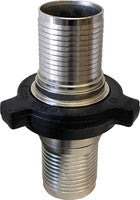 HAM100-600CR-SET by Midland | Crimplok Dewatering Hammer Union Fig 100 | 6" Hose Barb x 6" Hose Barb | Black/Steel