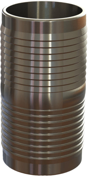 HCSS-8 by Campbell Fittings | Mender | 2" Hose Barb x 2" Hose Barb | 316 Stainless Steel