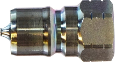 HNV12M by Midland | Hydraulic Quick Disconnect | ISO-B Female Pipe Plug | 1/2" Body Size | 1/2" Female NPT | Steel