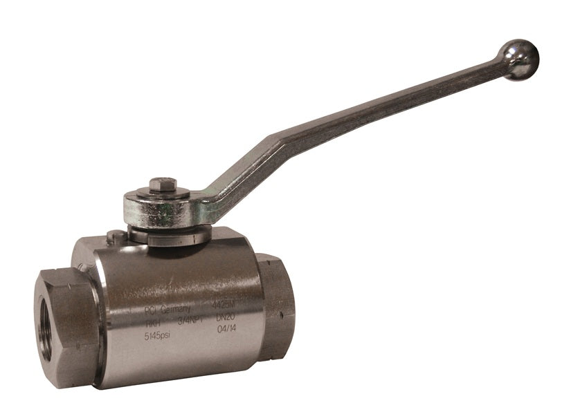 HPBV34SS by Dixon Valve | High Pressure Ball Valve | Full-Bore | 3/4" Female NPT x 3/4" Female NPT | 316 Stainless Steel