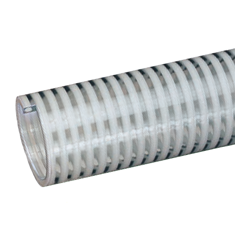 H200X100 Tigerflex by Kuriyama | H Series | Standard Duty Suction Hose | 2" ID | PVC | 100ft Length