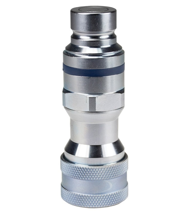 4AGHT4 by Dixon Valve | Hydraulic Quick Disconnect Coupling | HT-AG-Series | ISO7241-A AG Coupler x ISO16028 Flushface Plug Adapter | 1/2" Body Size | Steel 2