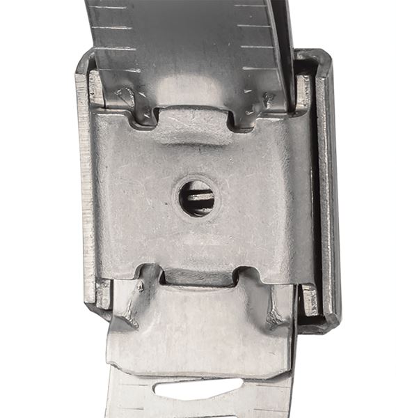 WGC-CSHD52 Kuri-Clamp™ by Kuriyama | Heavy Duty Worm Gear Clamp | 2-13/16" to 3-3/4" Size Range | 9/16" Band Width | Stainless Steel Band & Housing | Carbon Steel Screw | Pack of 10