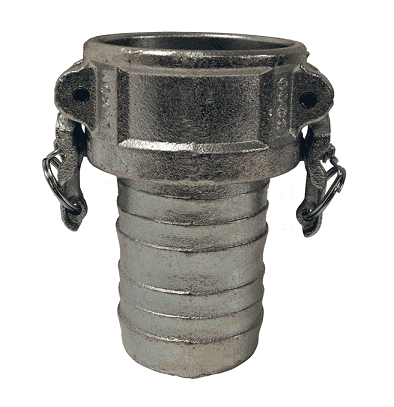 IC600 Dixon Valve 6" Plated Iron Boss-Lock Type C Coupler