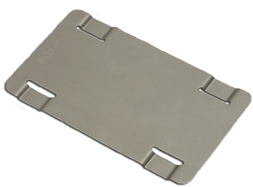 ID4419 by Band-It | Identification I.D. Tag | 1.5" Height | 2.5" Length | 0.015" Thickness | 316 Stainless Steel |100/Box