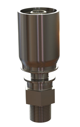 IMSS-3VSW by Campbell Fittings | Ground Joint Coupling | Swivel Male Stem | 3/4" Hose Size | 316 Stainless Steel