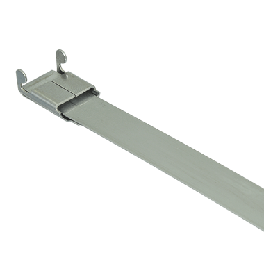 BFWE-E0820-093-U by Band-It | Insulation BAND-FAST Band | 1/2" Width | 0.020" Thickness | 93" Length | 304 Stainless Steel | Pack of 100