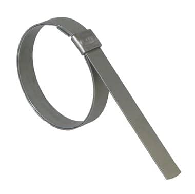 JS3179 by Band-It | BAND-IT® Junior® Smooth ID Clamp | 6.5" ID | 3/4" Width | 0.030" Thickness | Galvanized Carbon Steel | 25/Box