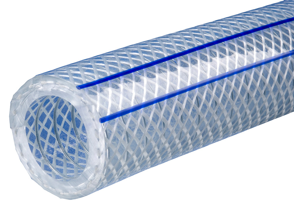K7300-08X100 Kuri-Tec by Kuriyama | POLYWIRE® PLUS | K7300 Series | Heavy Wall Wire-Yarn Reinforced Vacuum/Pressure Hose | 1/2" ID | .906" OD | 100ft Length