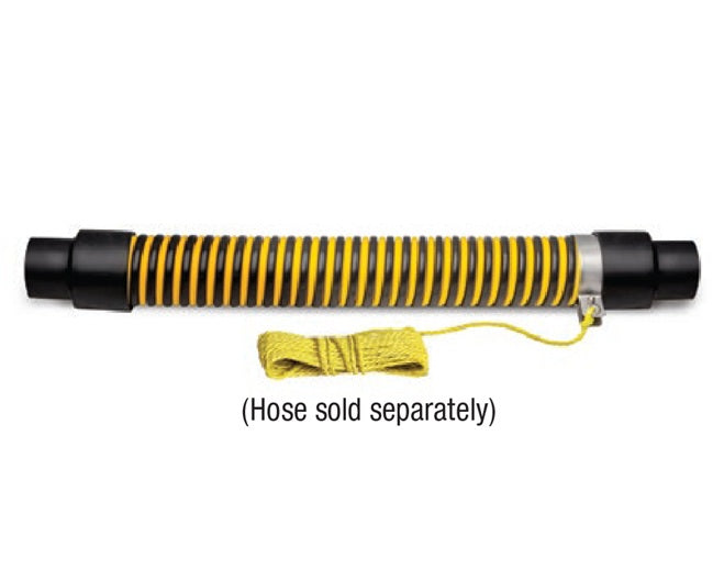 KBC300 by Kuriyama | King Bee™ | KBC™ Series | Collar Clamp with 20' Rope | Fits 3" Hose ID | Stainless Steel