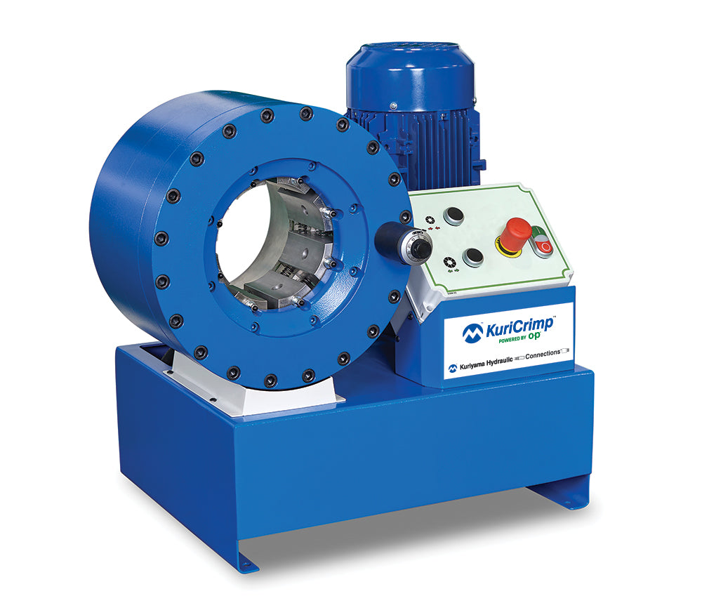 KC1-H130-230/1 KuriCrimp™ by Kuriyama | KC1-H130 Series | Standard Volume Crimper | 2.9 HP (230 V) 1 PH Motor | 275 Ton Crimping Force | Includes: Die Segment Change Tool