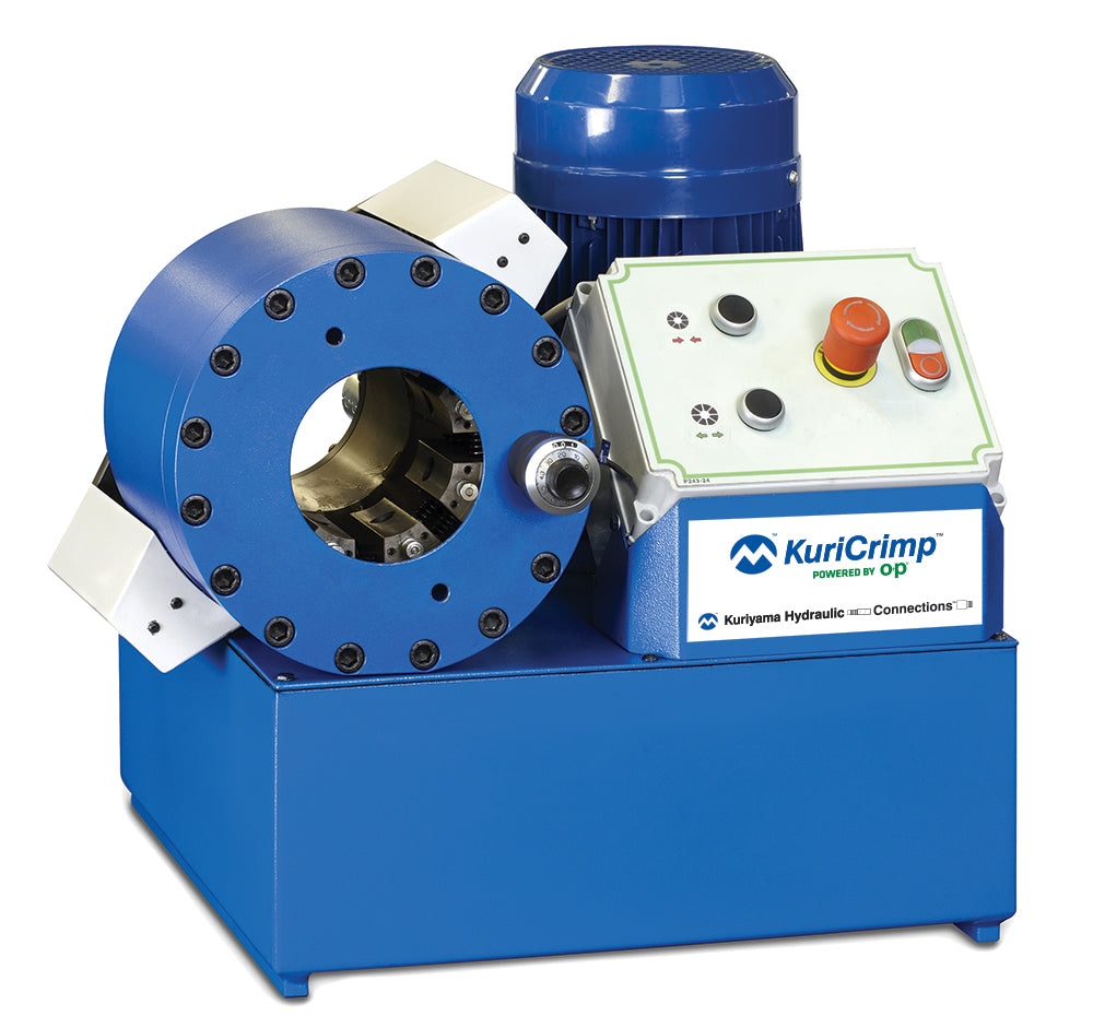 KC1-H83-230/3 KuriCrimp™ by Kuriyama | KC1-H83 Series | Standard Volume Crimper | 4.0 HP (230 V) 3 PH Motor | 150 Ton Crimping Force | Includes: Die Rack (12 pc.)