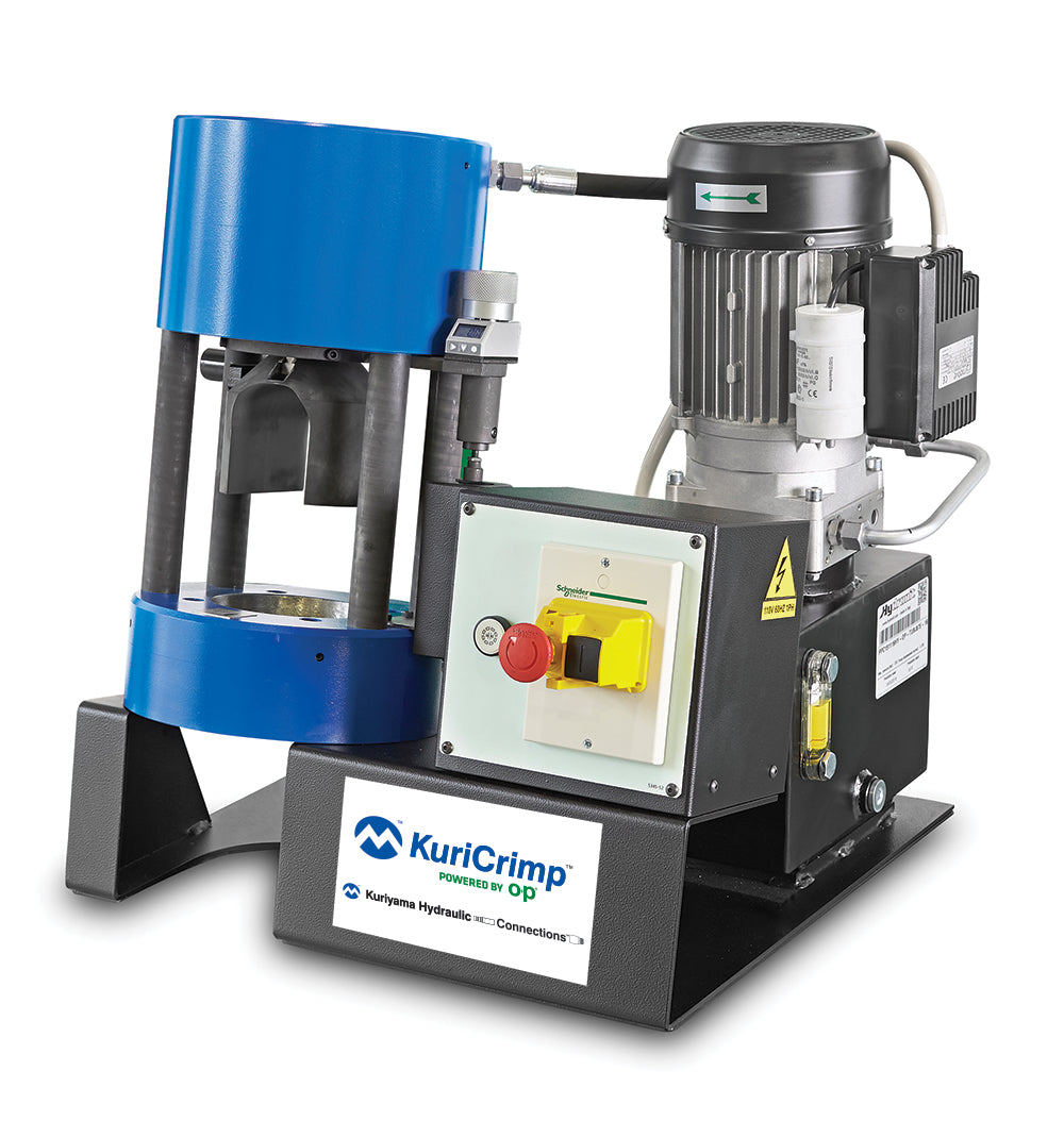 KC2-J67-110/1 KuriCrimp™ by Kuriyama | KC2-J67 Series| Service Crimper | 1.5 HP (110 V) 1 PH Motor | 190 Ton Crimping Force