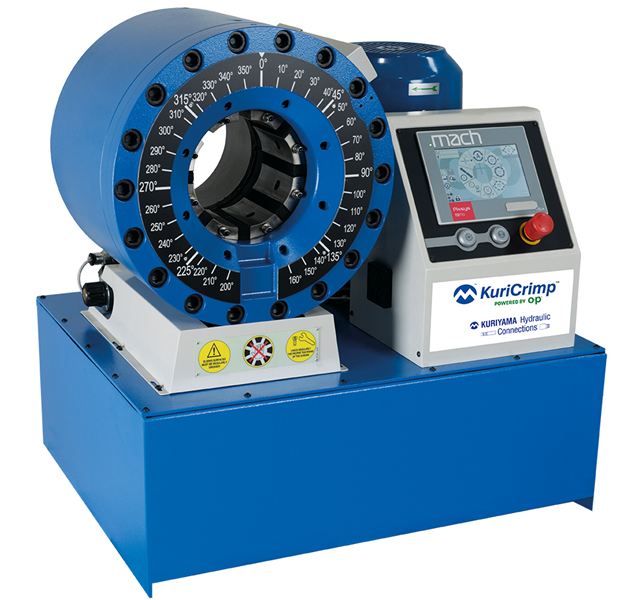 KC3-H135-230/3 KuriCrimp™ by Kuriyama | KC3-H135 Series | Standard Volume Crimper | 7.5 HP (230 V) 3 PH Motor | 345 Ton Crimping Force | Includes: Back Limit Switch & Crimp Calculator