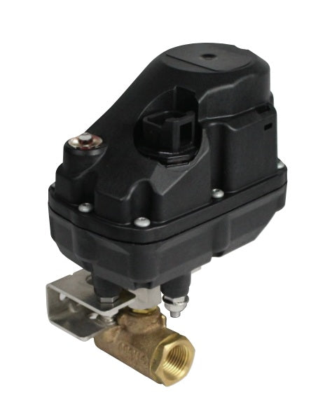 KZ-84D23-1CE9S-D01 KZ Valve by Banjo | 84 Series | Electric Bronze Ball Valve | 1/2" Female NPT | Control Type: ON/OFF