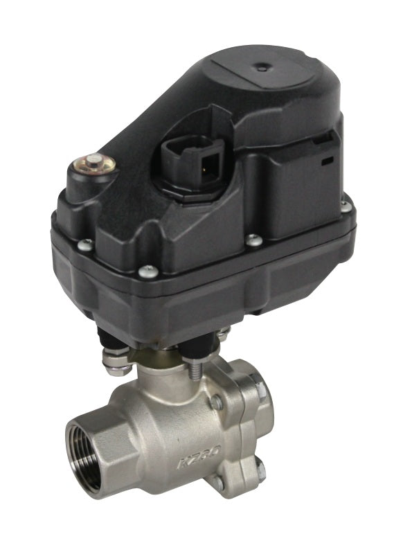 KZ-S2F33-1CE9S-D01 KZ Valve by Banjo | S Series | Stainless Steel Electric Valve | 1" Port Size | 1" Female NPT | Control Type: ON/OFF