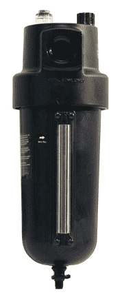 L17-800D Dixon Valve Series 1 Oil-Fog Lubricators - 1" Jumbo Metal Bowl with Sight Glass - 275 SCFM