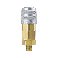 LN3303M by ZSi-Foster | Quick Disconnect | LN Series | Manual | 1/4" Socket | 3/8" MPT | Brass/Steel