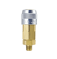 LN3303 by ZSi-Foster | Quick Disconnect | LN Series | Automatic | 1/4" Socket | 3/8" MPT | Brass/Steel