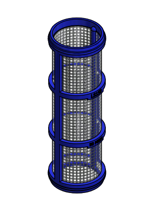 LS150 by Banjo | Replacement Part for Manifold Flange Connections | 1" Y Strainer | 50 Mesh Screen
