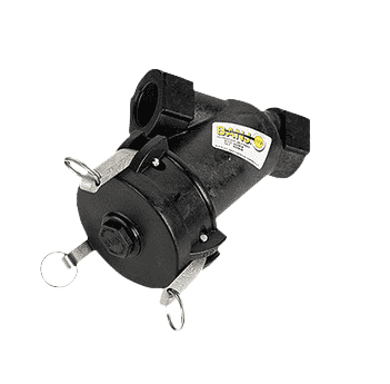 LSQ200-20 by Banjo | LSQ Line Strainer | 2" x 2" Female NPT with 20 Mesh Screen | EPDM lathe cut gasket | 100 PSI | Polypropylene | Pack of 6