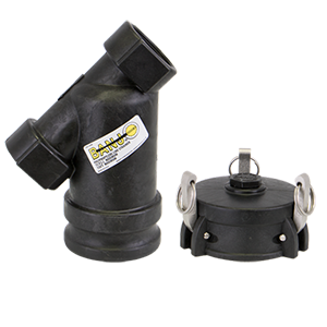 LSQ200-B/C by Banjo | LSQ Line Strainer | 2" Body/Cap | EPDM lathe cut gasket | 75 PSI