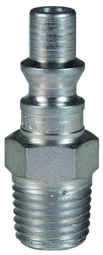 M3M3 by Dixon Valve | Pneumatic Quick Disconnect Coupling | M-Series | 3/8" Male NPT x 3/8" ARO Interchange | Plug | Steel
