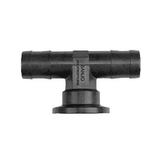 M300300HBT by Banjo | Manifold Flange Connections | 3" Flange x 3" Hose Barb | Tee | 150 PSI