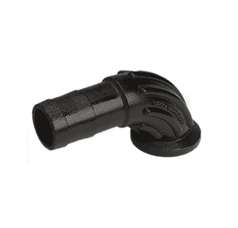 M100125BRBSWP90 by Banjo | Manifold Flange Connections | Sweep | 1" Flange x 1-1/4" Hose Shank Sweep | 300 PSI | Pack of 10