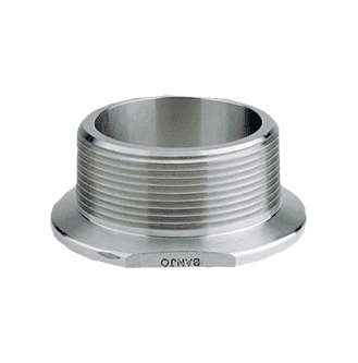 M200150MPTSS by Banjo | Manifold Flange Connections | 2" Flange x 1-1/2" Male NPT | 300 PSI | 316 Stainless Steel