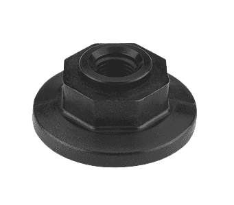 M300PLG100 by Banjo | Manifold Flange Connections | 3" Flange Plug with 1" Female NPT | 200 PSI