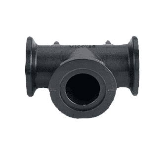M101TEE by Banjo | Manifold Flange Connections | 1" Flanged | Tee | Long | 300 PSI | Pack of 10