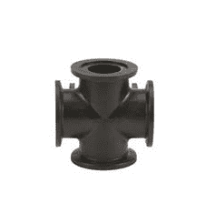 M200CR by Banjo | Manifold Flange Connections | 2" Flanged Cross | 300 PSI | Pack of 10