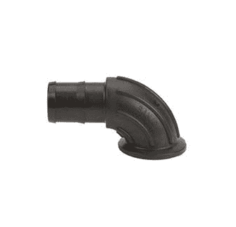 M220BRBSWP90 by Banjo | Manifold Flange Connections for Sweeps | 2" Full Port Flange x Hose Shank Sweep | 300 PSI | Pack of 10