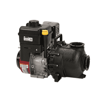 M300P11PRO by Banjo | Centrifugal Pumps | 3" Manifold Pump with 11 HP Briggs & Stratton® Pro Series Engine with Electric Start & Pull Rope | Polypropylene