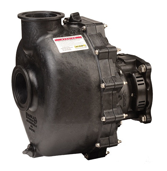 M350PEOW by Banjo | Centrifugal Pump | 3" Manifold Wet Seal Pump Only | for Electric Motor | Polypropylene