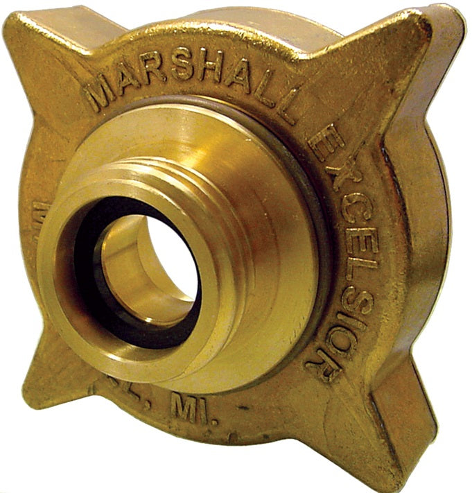 Dixon ME121S Gas Filler Coupling – 2-1/4" Female Acme X 1-1/4" Male NPT – Steel Nut & Nipple For Gas Transfer