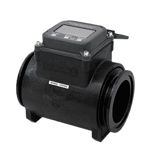 MFM300 by Banjo | Manifold Flange Connections | Flow Meter | Full Port | 3" Flange End x 3" Flange End | GPM: 670 | 200 PSI | Polypropylene
