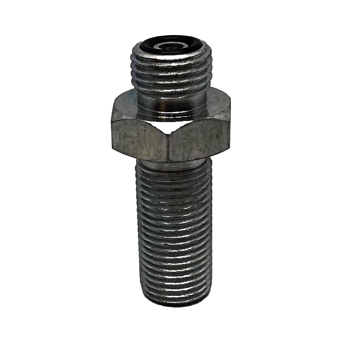 FS27001212 by Midland | Hydraulic Adapter | Bulkhead Union | 3/4" Male O-Ring Face Seal x 3/4" Male O-Ring Face Seal | Steel