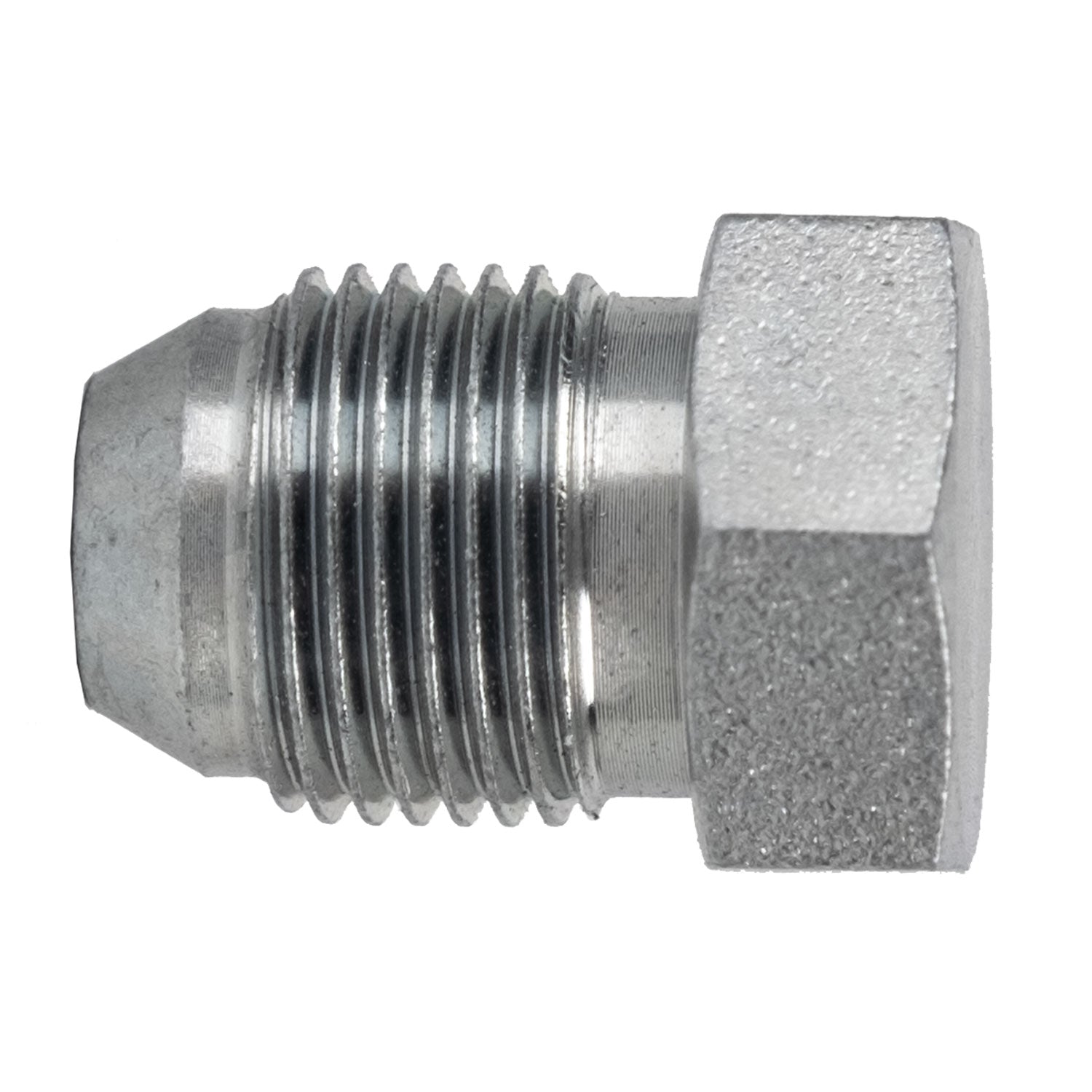 7588-P-08 by Midland | Hydraulic Metric Adapter | Plug | 1/2" Male JIS | Steel