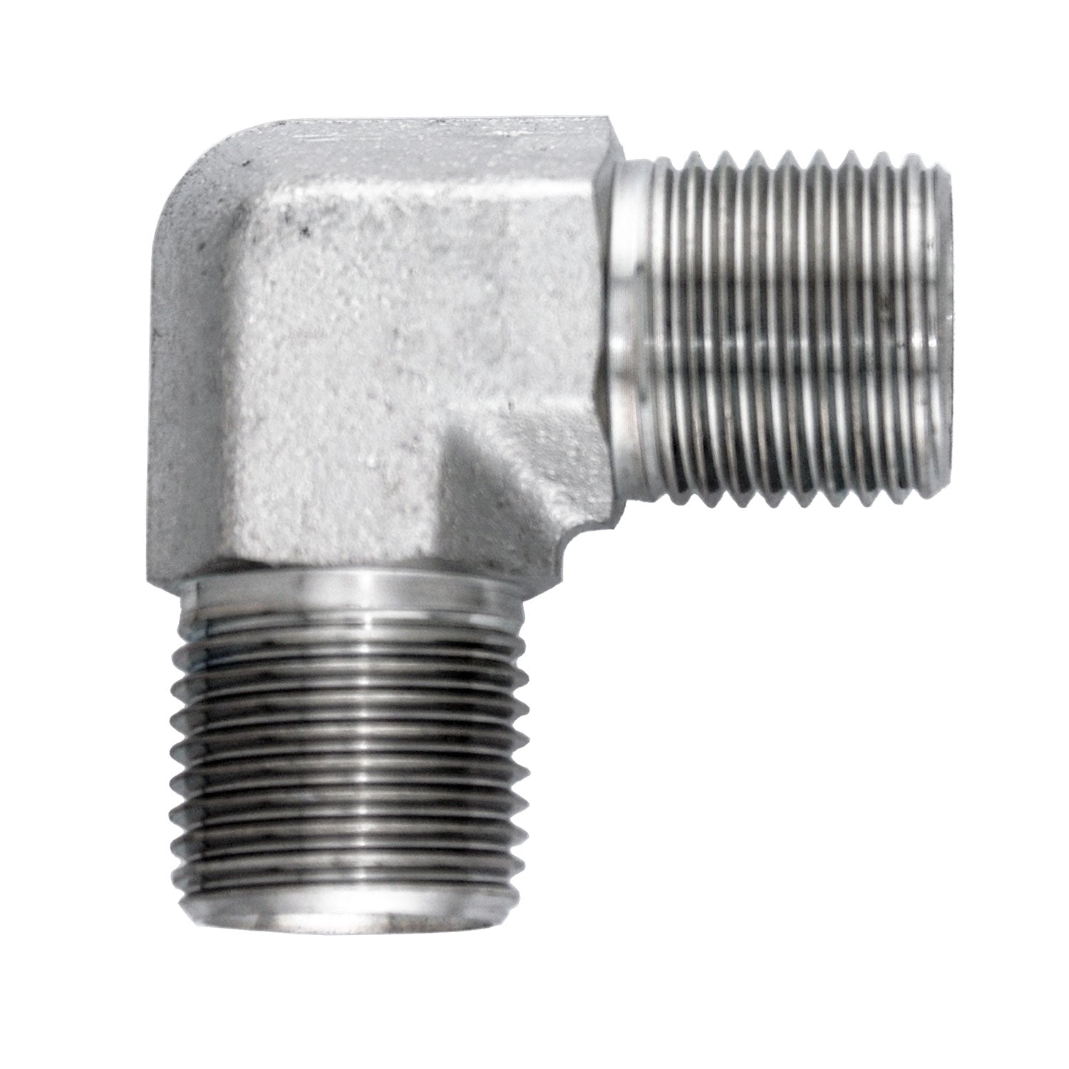 9222-12-08 by Midland | Hydraulic Adapter Union | 90° Elbow | 3/4" Male BSPP x 1/2" Male BSPP | Steel