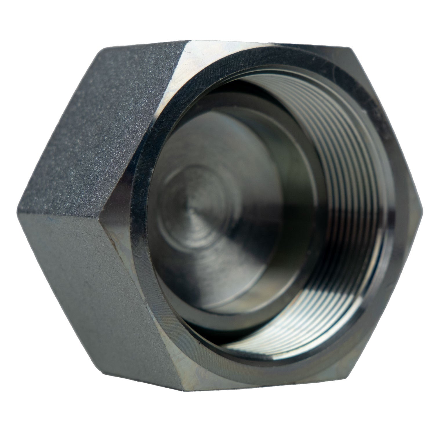 9644-C-06 by Midland | Hydraulic Adapter | Swivel Cap | 3/8" Female BSPP | Steel