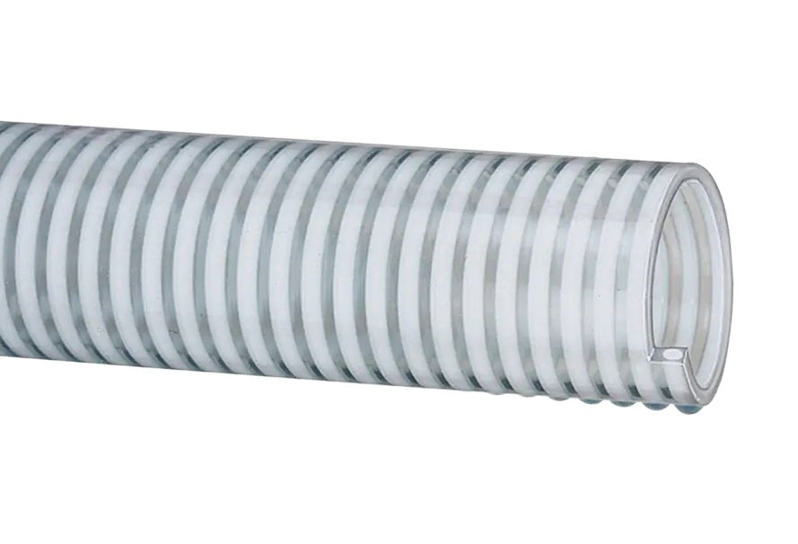 MILK150X100 Tigerflex® by Kuriyama | MILK™ Series | Food Grade Liquid Suction Hose | PVC | 1-1/2" ID | 1.79" OD | 100ft Length