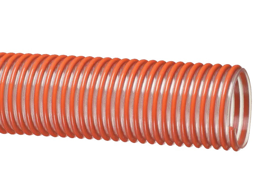 MULCH400X100 Tigerflex® by Kuriyama | MULCH™ Series | Heavy Duty Material Handling Hose | PVC | 4" ID | 4.57" OD | 100ft Length
