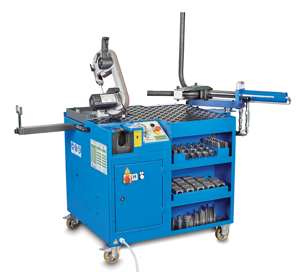 MULTICEN-JR-230/1 KuriCrimp™ by Kuriyama | Multifunctional / Tube Processing Multicenter | For: Bending, 37° Flaring, Deburring, Preassembly & Cutting of Rigid Hydraulic Tubes